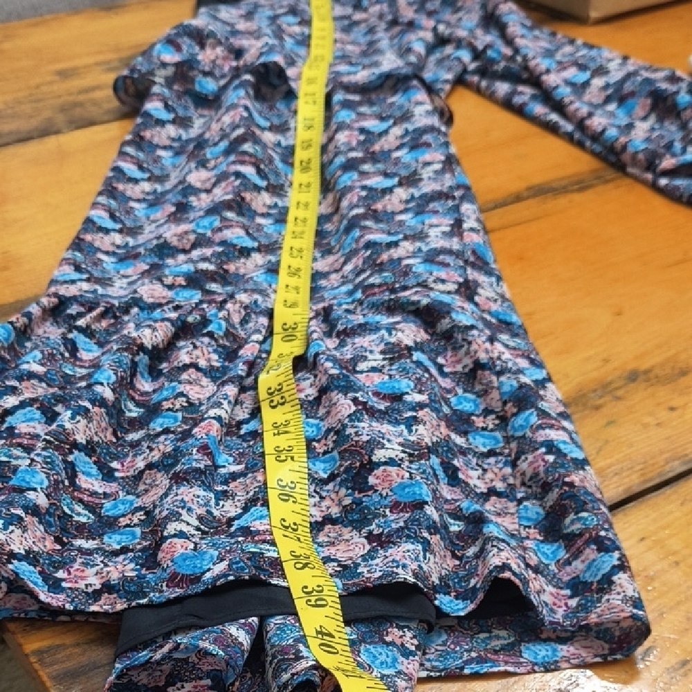 J. Crew Multicolor Floral Long Sleeve Dress - Picture 14 of 14